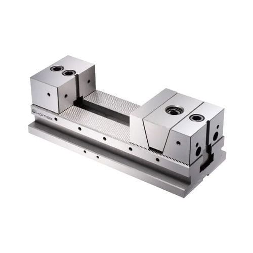 机床夹钳 - S-100 - HOMGE MACHINERY IND. CO., LTD. - 气动 / 钢 / 用于加工车间