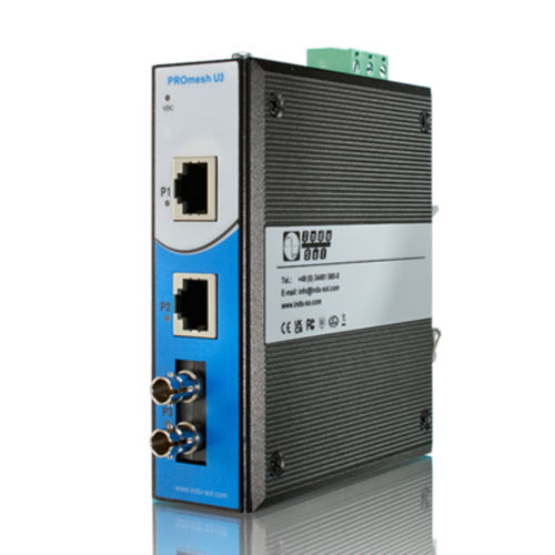 非管理型以太网交换机 - PROmesh U3 - Indu-Sol GmbH - 3 端口式 / ProfiNet / DIN导轨