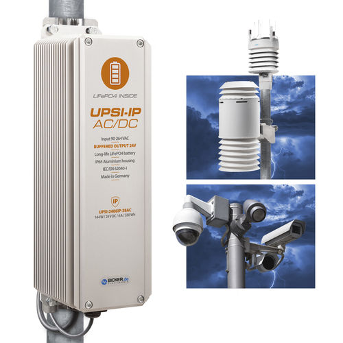 户外不间断电源 - UPSI-2406R2IP-38AC+PSZ-1100 - Bicker Elektronik GmbH - 一体式 / 交流 / 直流