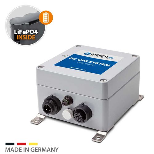 坚固不间断电源 - UPSI-1208IP-11U - Bicker Elektronik GmbH - 12Vdc / 含集成电池 / LED指示器