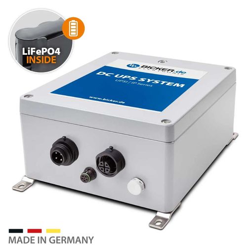 直流UPS - UPSI-2406IP-26U - Bicker Elektronik GmbH - LiFePO4 / 紧凑型 / 含集成电池