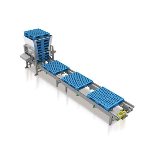 带式输送机 - EKB1200 - Foshan Aokai machinery Technology Co.,Ltd - 卧式 / 运输 / 托盘
