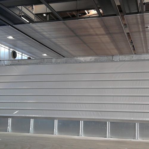 竖直滑动门 - REVERSO - Apostoli Daniele srl - 电镀钢 / PVC / 工业