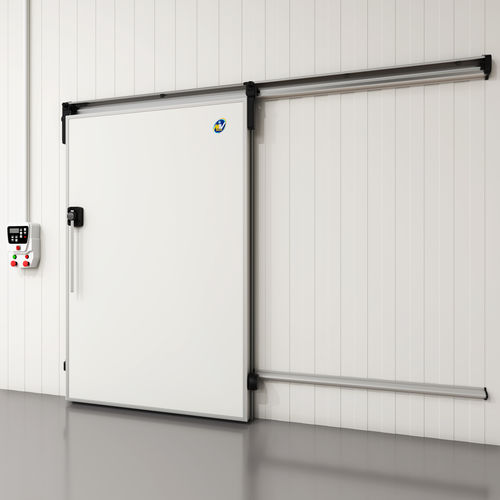 滑动式门 - 900P  - MIV INSULATING SYSTEMS S.R.L. - 平开 / 不锈钢 / 铝框架