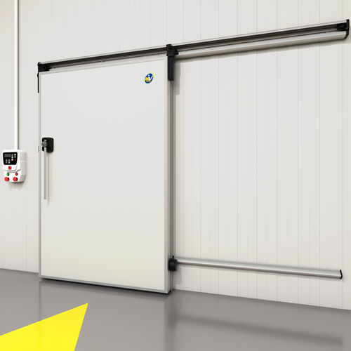 滑动式门 - 890BT  - MIV INSULATING SYSTEMS S.R.L. - 平开 / 不锈钢 / 铝框架