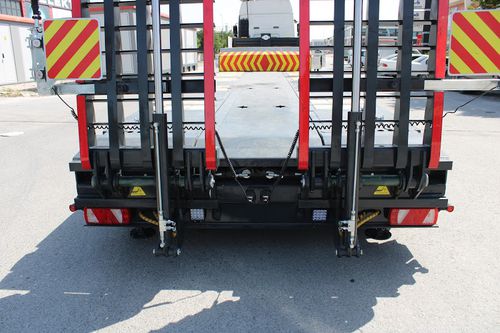 低车身半挂车 - MS-EW-90/3 - Ms Dorse - 设备装载 / 用于机器 / 工地