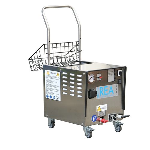 电动蒸汽发生器 - SATURNO COMPACT 3 - REA STEAM CLEANING SRL - 移动式 / 紧凑型