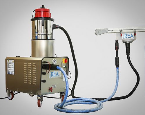 电动蒸汽清洁机 - Steamatic - REA STEAM CLEANING SRL - 不锈钢 / 抽吸 / 食品工业