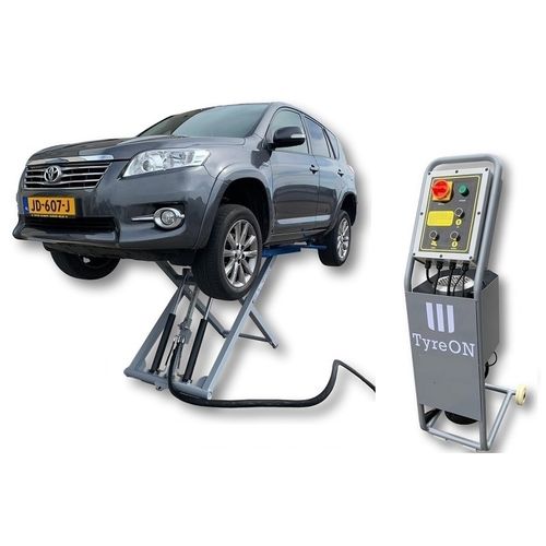 剪刀式汽车升降平台 - TSC2800E - TyreON BV - 2.5吨 / 电动液压 / 车用