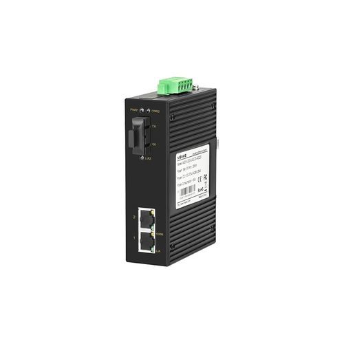 媒体变换器 - MIEN1203-F - Wuhan Maiwe Communication Co., Ltd - 通信 / 以太网转光纤 / DIN导轨