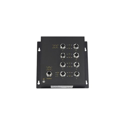 非管理型以太网交换机 - Admas2208P-M12-8TPOE - Wuhan Maiwe Communication Co., Ltd - 8端口 / 2 级 / 千兆