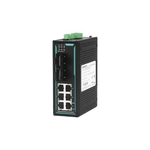 管理型以太网交换机 - MISCOM6208-2F - Wuhan Maiwe Communication Co., Ltd - 8端口 / 2 级 / DIN导轨