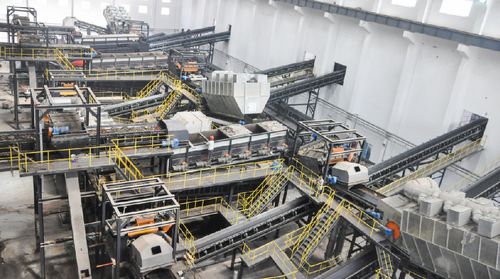 玻璃废弃物处理站 - Yinchuan - Suzhou JONO Environmental Technology Co., LTD - 工业 / 自动化 / 带分离器