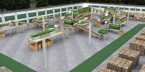 纸箱回收系统 - Hangzhou - Suzhou JONO Environmental Technology Co., LTD - 带切割 / 大容量