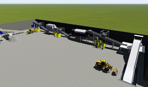 工业废弃物处理站 - Qishi - Suzhou JONO Environmental Technology Co., LTD - 塑料 / 橡胶 / 带分离器