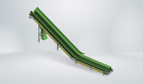 带式输送机 - Suzhou JONO Environmental Technology Co., LTD - 链条 / 卧式 / 倾斜
