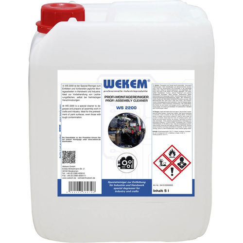 溶剂型清洁用品 - WS 2200-5 - Wekem - 清洁 / 金属 / 陶瓷