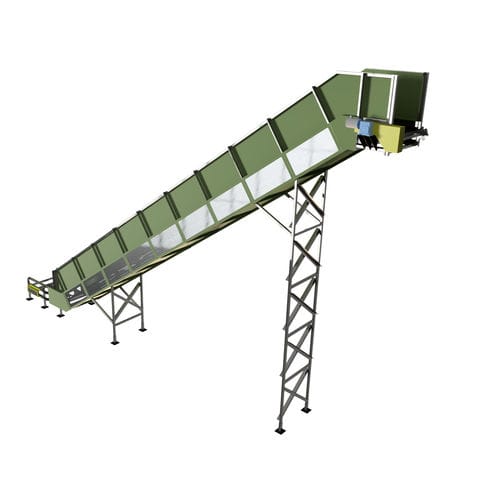链条输送机 - BESA Equipment - 散装产品 / 重载 / 再生资源产业