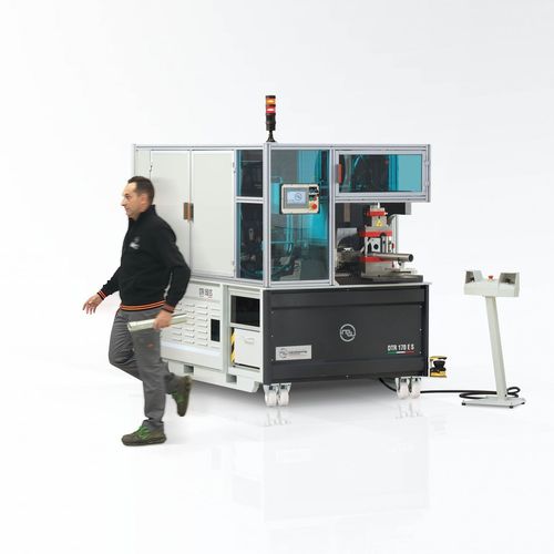 旋转刀切割机 - DTR 170 E S - Industrial Manufacturing Machines srl - 直刀 / 用于不锈钢 / 用于钢材