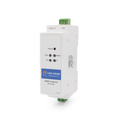 DIN导轨变换器 - USR-DR302  - Jinan USR IOT Technology Limited - 通信 / 数字 / 以太网