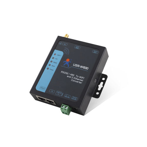 通信变换器 - USR-W630 - Jinan USR IOT Technology Limited - ModBUS RTU / Modbus TCP / RS-485转Wifi