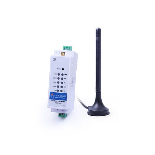 DIN导轨调制解调器 - USR-DR502-E - Jinan USR IOT Technology Limited - 蜂窝状 / RS485 / GSM