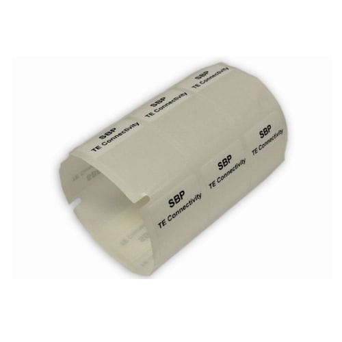 自我保护型标签 - SBP series - TE CONNECTIVITY - 用于识别 / 可印刷 / 热转印