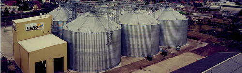 平底筒仓 - S.B.H. - SYMAGA SILOS - 用于颗粒 / 谷物 / 食品行业