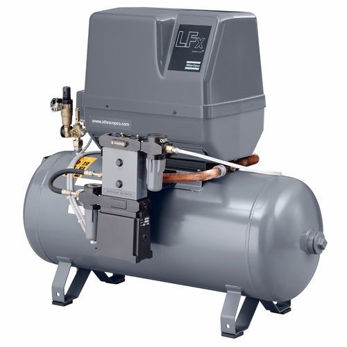活塞压缩机 - LFx 0,7 – 2,0 - Atlas Copco Kompressoren und Drucklufttechnik GmbH - 空气 / 电动式 / 固定式