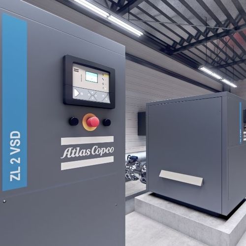 旋转活塞鼓风机 - ZL 2 VSD - Atlas Copco Kompressoren und Drucklufttechnik GmbH - 空气 / 单级 / 无油