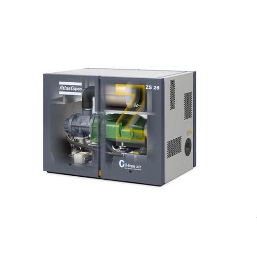 空气鼓风机 - ZS 18-45 VSD - Atlas Copco Kompressoren und Drucklufttechnik GmbH - 螺杆 / 单级 / 变速