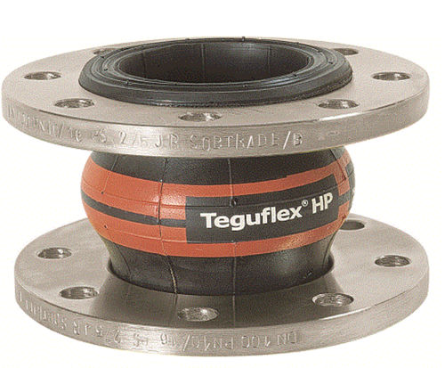 管道橡胶膨胀节 - TEGUFLEX® P HP - Trelleborg Expansion Joints/特瑞堡 - 圆形 / 法兰 / 用于水