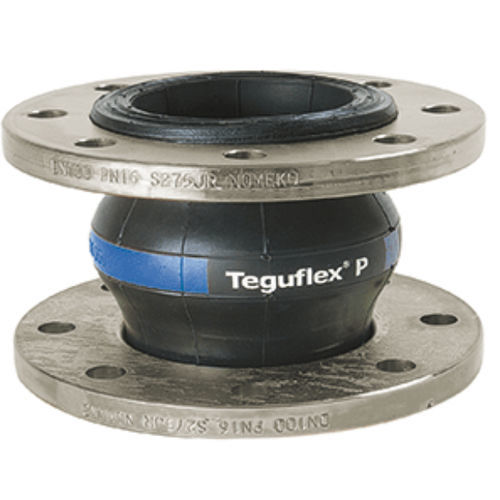 管道橡胶膨胀节 - TEGUFLEX® P - Trelleborg Expansion Joints/特瑞堡 - 圆形 / 法兰 / 用于磨料