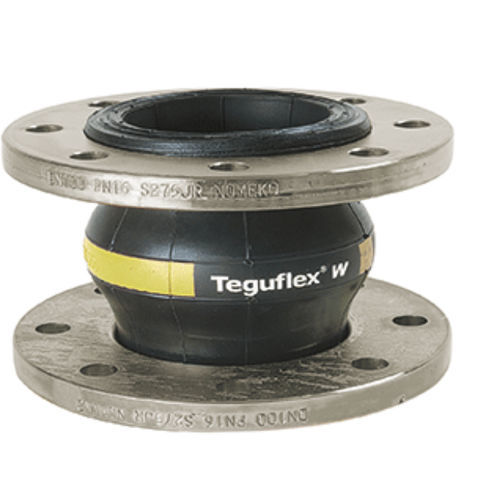 管道橡胶膨胀节 - TEGUFLEX®W - Trelleborg Expansion Joints/特瑞堡 - 圆形 / 法兰 / 用于水