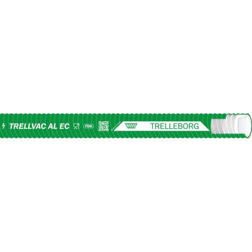 食品软管 - TRELLVAC AL EC  - Trelleborg Industrial Hose - 化工产品 / 用于粉末 / 用于研磨产品