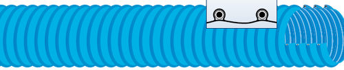 挠性风管 - KLEGAINE GCV - Trelleborg Industrial Hose - PVC / 用于通风 / 排烟