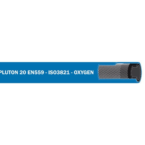 气体软管 - PLUTON BLUE - Trelleborg Industrial Hose - 用于氧气 / 橡胶 / 焊接
