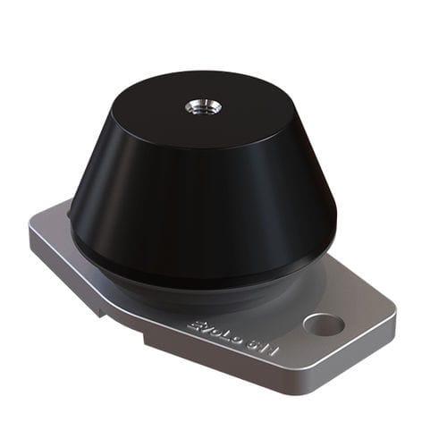 圆柱形抗震支架 - Evolo 611 Grade A-D - Trelleborg Antivibration Solutions - 铝基座 / 橡胶