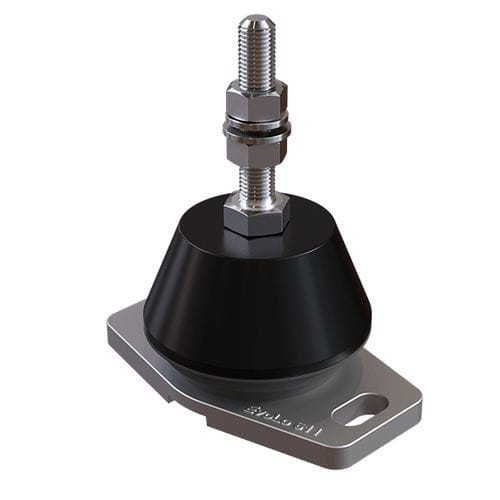 圆柱形抗震支架 - 1030611A1 - Trelleborg Antivibration Solutions - 钢 / 铝基座 / 橡胶