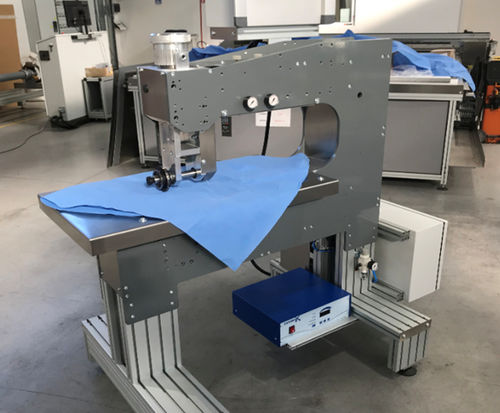 超声波焊接机 - SM-200-US - SolarEdge Automation Machines S.p.A. - 热气 / 半自动 / 用于防护面具
