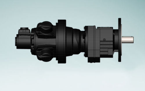 径向活塞气动马达 - RM510 series - GLOBE Airmotors, Test Equipment & Motion Control - 重型应用 / 用于液压泵 / 用于物料搬运
