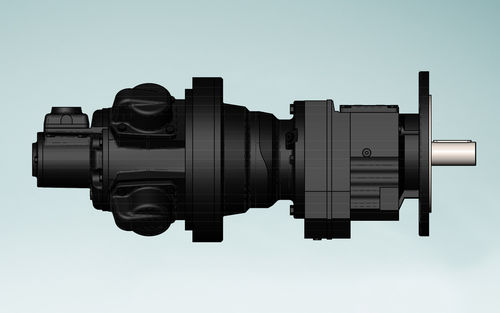 活塞气动马达 - RM410 series - GLOBE Airmotors, Test Equipment & Motion Control - 重型应用 / 紧凑型 / 润滑