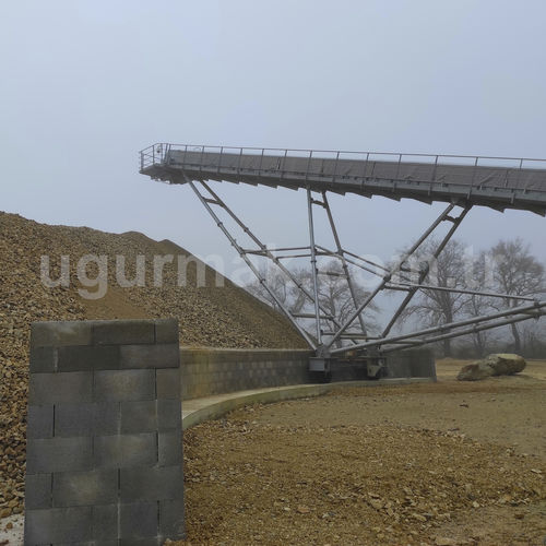 带式输送机 - Uğurmak Crushing and Screening Plants - 卷绕式 / 装载 / 用于放电