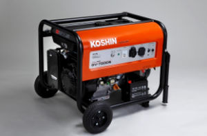 汽油机发电机组 - GV-7000S - KOSHIN LTD - 三相 / 风冷式 / 工业