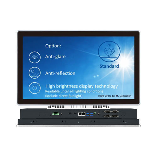 液晶工业平板电脑 - P series - ipc-core GmbH u. Co. KG - 电容触摸屏式 / 15" / 21.5"