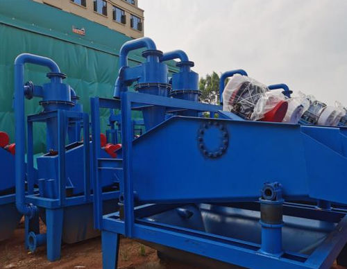 湿式筛选筛选机 - Fujian Nanxing Environmental Technology Co.,Ltd - 用于污水处理 / 振动 / 用于散料