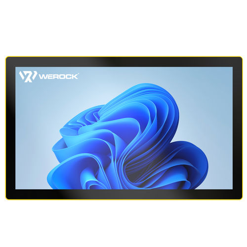 PCAP电容式触摸屏工业平板电脑 - Rocksmart RSC624 i5 - WEROCK Technologies GmbH - 多点触摸屏式 / 24" / Intel® Core i5
