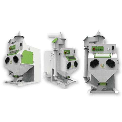 降压式喷砂间 - Tb-SN800A - Tongbao Surface Processing Equipment - 手动 / 带有旋转台 / 用于汽车工业