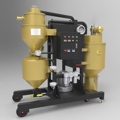 自动喷砂机 - DV60/80  - Tongbao Surface Processing Equipment - 压力式 / 移动式 / 配有吸气机