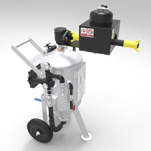 自动喷砂机 - TB-DB225 - Tongbao Surface Processing Equipment - 压力式 / 移动式 / 用于表面处理